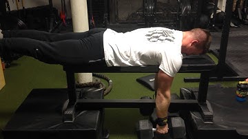 Seal Row: Dumbbell Back Training | J2FIT