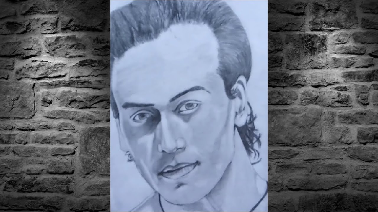 How to draw Tiger Shroff step by step/ArtstarT/ - YouTube