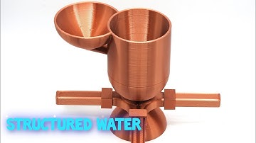 New version of my water structuring device with a stronger magnet array