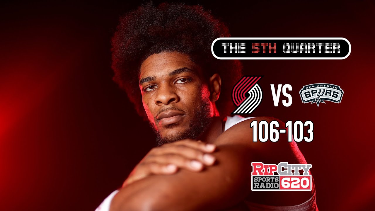 5thQ: Blazers WIN! Ties the series 1-1