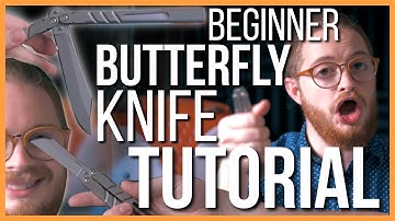 Your 5 FIRST Butterfly Knife Tricks! - Beginner Balisong Tutorial