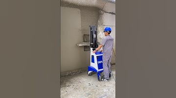 #plastering #rendering #machine #plasteringwork #automatic #wall