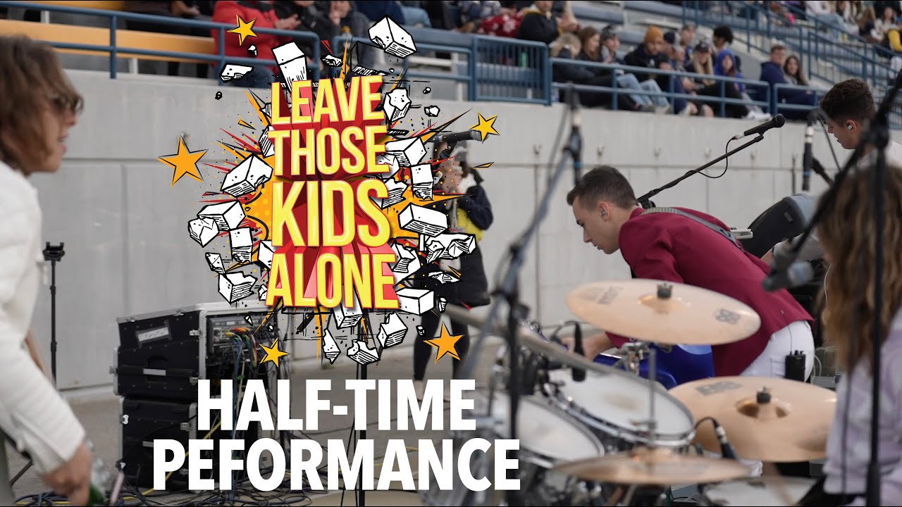 Multi-camera enhanced! Leave Those Kids Alone half-time performance!