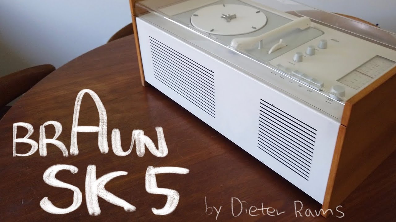 ディーターラムス diter rams braun sk5 radio 🇨🇦🇩🇪BRAUN SK5 by Dieter Rams📻🎙 - YouTube