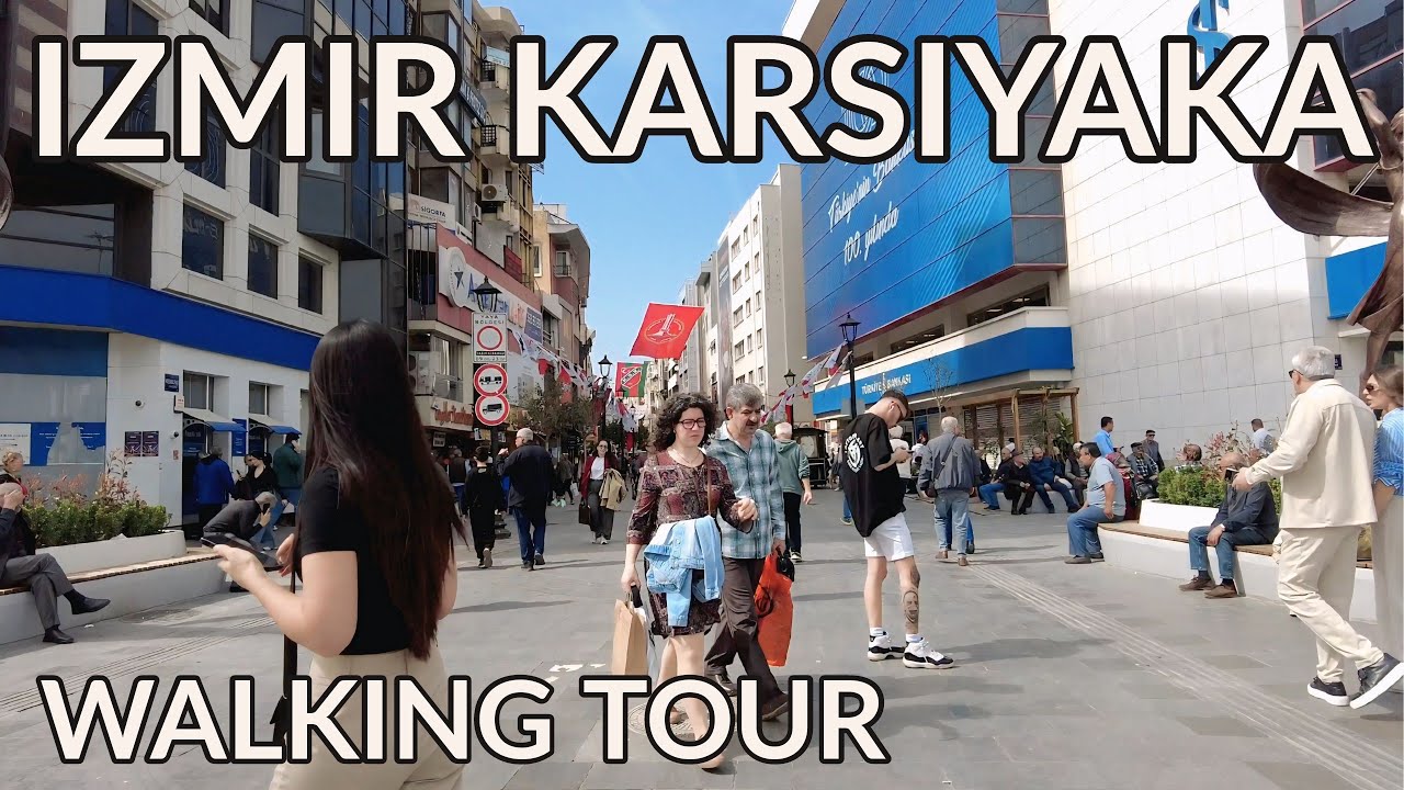 Izmir, Turki | karşıyaka | Dokumenter Perjalanan 4K