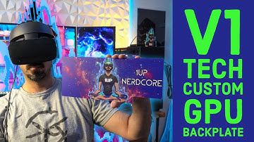 V1 Tech Custom GPU Plate!
