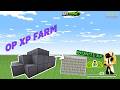 OP XP Farm That Gives Infinite Levels!😱 ..#minecraft #minecrafttutorial #xpfarmminecraft #brainrot