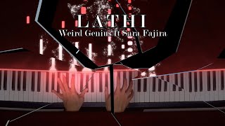 [HARD!!!] LATHI - Weird Genius ft Sara Fajira (Piano Cover) видео