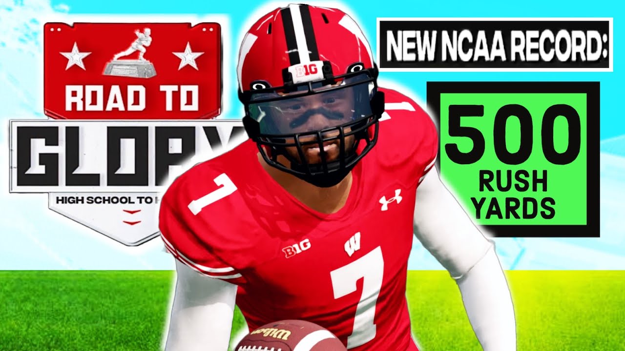 #1 RB In the World Sets an UNBREAKABLE Record! | NCAA 23 Devin Callier Road to Glory