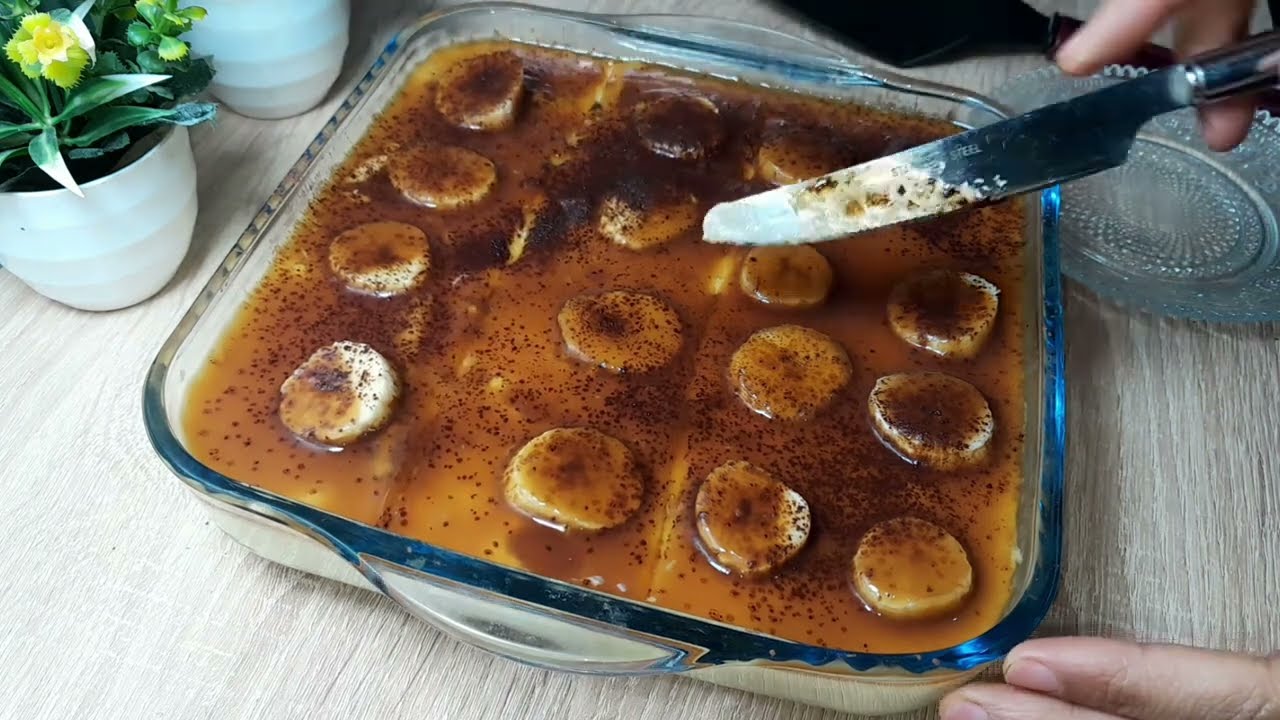 تحلية بدون❗️فرن بدون شونتي❗️بدون كريمة سائلة❗️سهلة اقتصادية بسيطة اختمي بيها العشر اواخر من رمضان 💥🌙