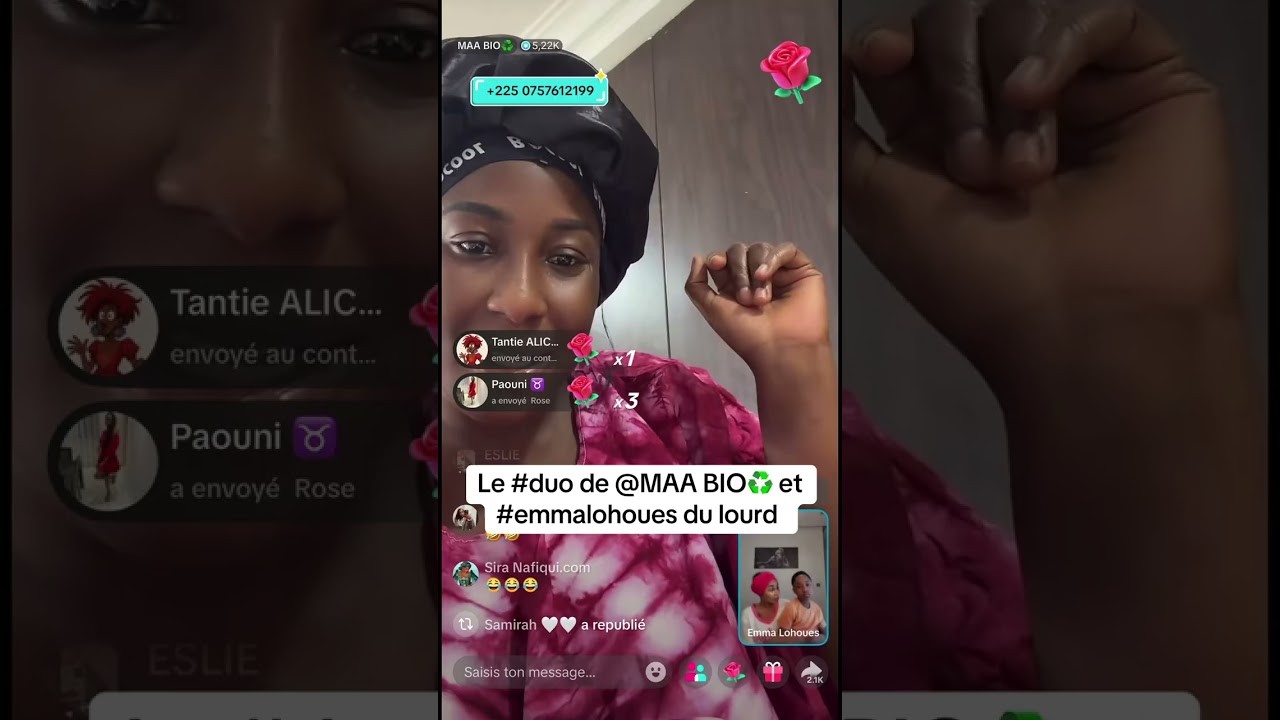 Le #duo de @MAA BIO♻️ et #emmalohoues du lourd 