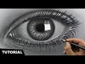 Draw Hyperrealistic Eye | Easiest Method | Narrated Step-by-step.