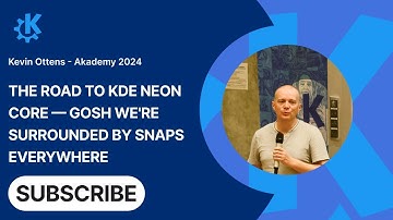 The Road to KDE Neon Core — Gosh We
