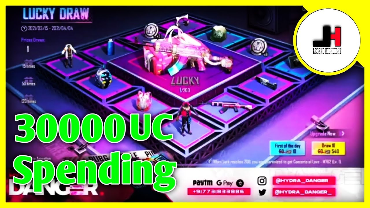 Hydra danger New M762 Create opening | New lucky spin | Legend Highlight😍😍😍