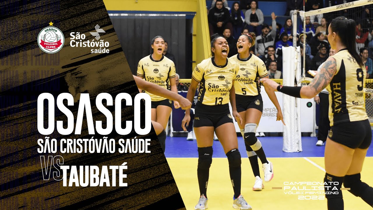 SEGUNDA VITÓRIA! CONFIRA OS BASTIDORES DE OSASCO SÃO CRISTÓVÃO SAÚDE X VÔLEI  TAUBATÉ 