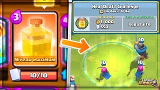 Clash Royale MISE A JOUR - DÃ©fi du SORT DE GUERISON NOUVELLE CARTE Gameplay  ! - 