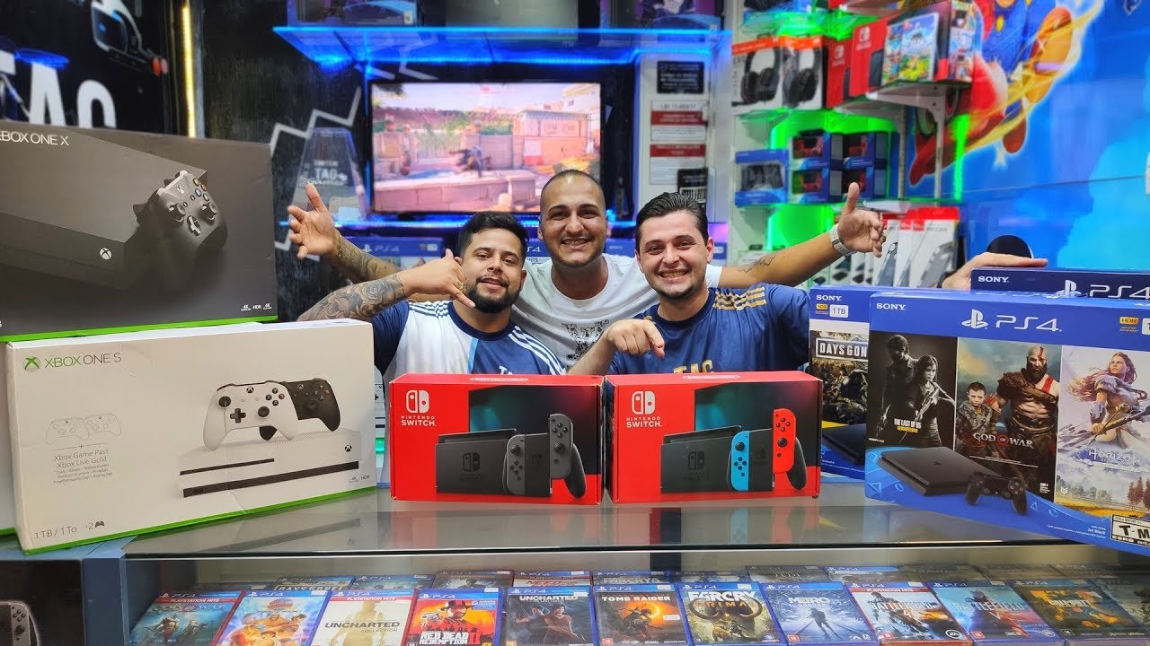 PS4 XBOX e SWITCH TUDO EM PROMOÇÃO