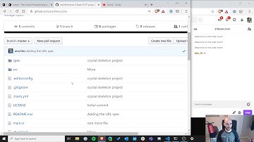 Live Coding with Crystal Lang! April 3, 2020 Live Stream