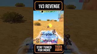 Revenge Mode ON 🔥 | 1v3 Clutch Part 2 | BGMI #bgmi #1v3clutch #tigerabhi