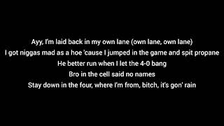 Quin NFN- Laid back (lyrics)
