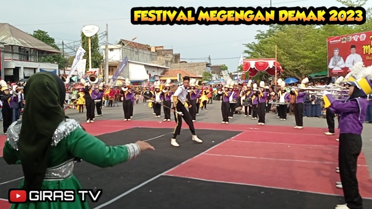 Langganan Juara, Drumband Nawa Kartika MTs NU Demak. Karnaval Megengan Demak