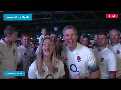 O2 5G Live ad on ITV: Live support for #ENGvARG