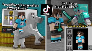 Menguji Coba Minecraft TikTok Hack Yang Sulit di Percaya Tapi Berhasil 100% ..