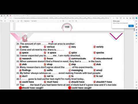 مراجعة هامة انجليزي ثانية ثانوي علي منهج شهر نوفمبر من كتاب العمالقة الوحدة الثالثة والرابعة2024