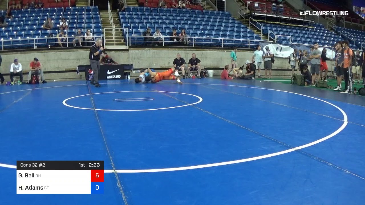 170 Lbs Cons 32 2 Gavin Bell Ohio Vs Hunter Adams Connecticut
