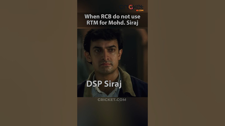 Siraj must be feeling betrayed 🥹😭 | RCB didn't use RTM for Siraj I Cricket.com Memes #siraj