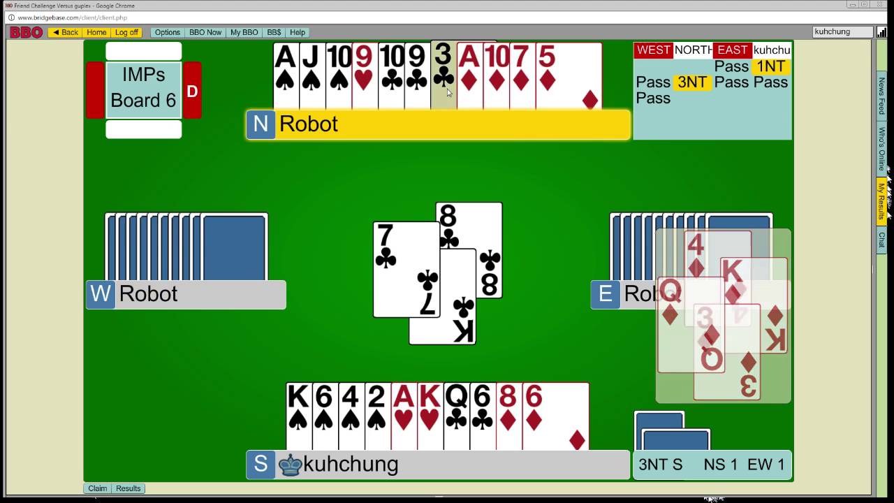 BBO Challenge #13 vs guplex