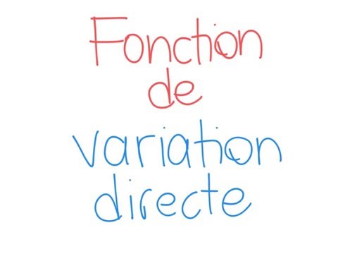 Vidéo: Quelle est la formule de variation directe ?