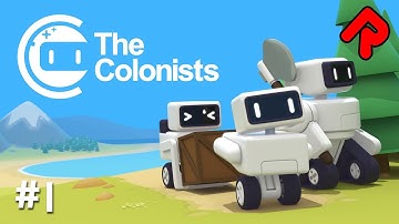 THE COLONISTS: Superb New Colony Builder is The Settlers with Robots! | The Colonists gameplay #1