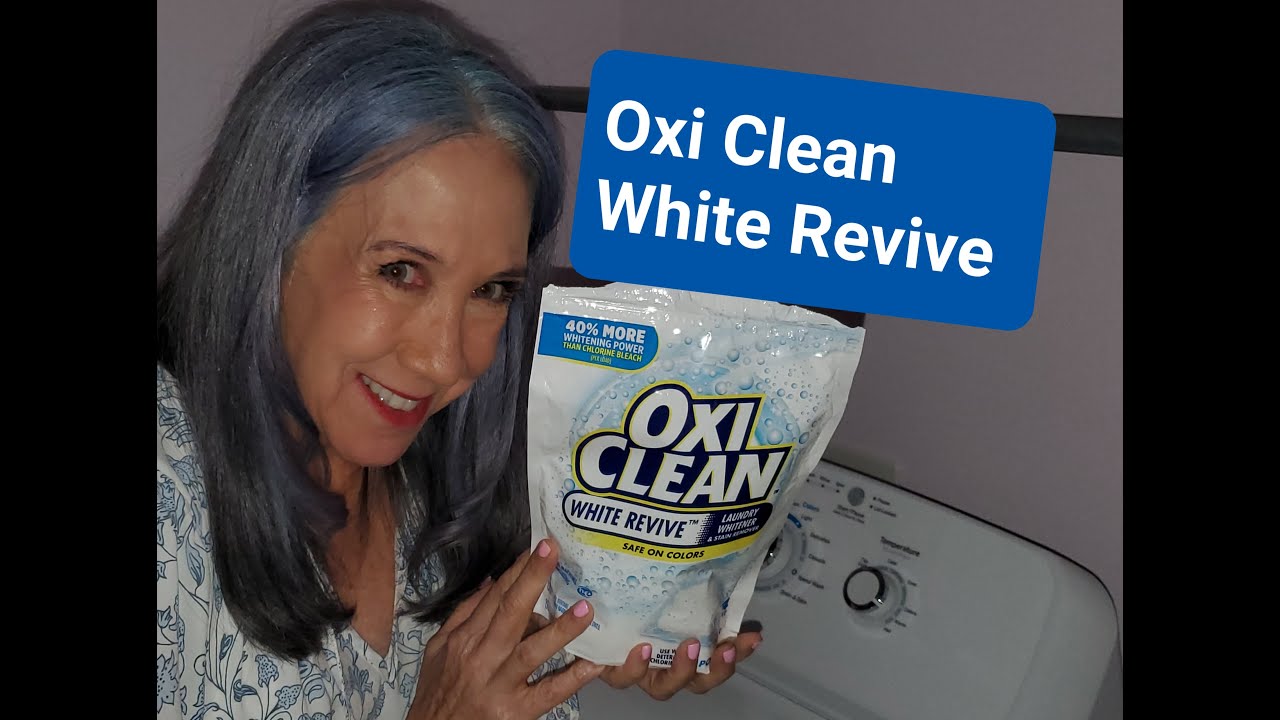 OxiClean White Revive Laundry Whitener + Stain Remover Power Paks, 24 Count