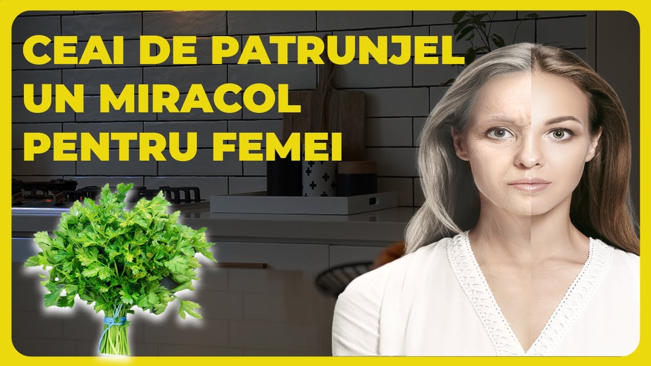 ceai de patrunjel slabit