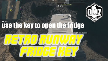retro runway fridge key + location | DMZ MW2 | your dad enters the DMZ
