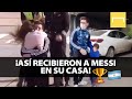 ¡El reencuentro entre Messi y Antonella y el recibimiento en su casa tras el título en Copa América!