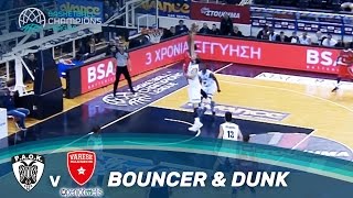 Pelle Drives to the Hoop and Dunks it in with Foul!