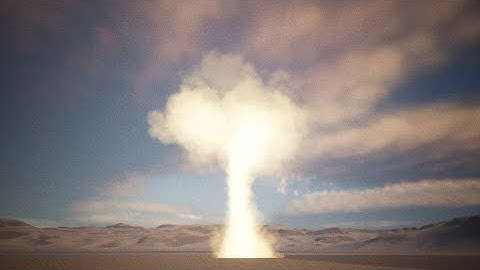 Unreal Engine 5 - Tornado Particle Effect in Niagara