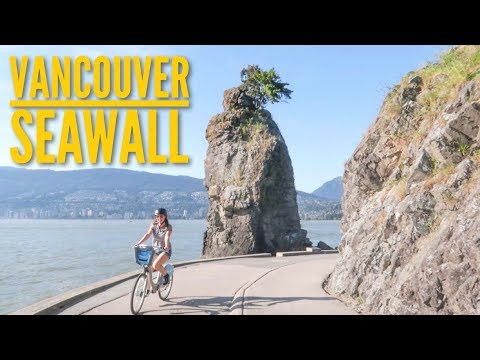 Video: Walking, Cykling på Stanley Park Seawall Vancouver