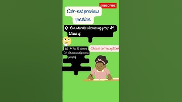 Previous question in csir-net exam🤔🙂|Group Theory| PGMathWallah|Csir-net2023 #shortsviral #yshorts