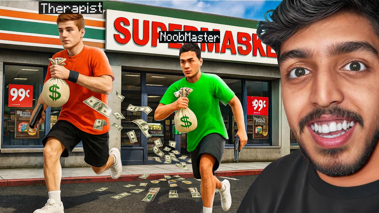 GTA 5 RP : We Robbed EVERY Store..