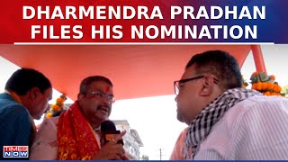 Lok Sabha Polls 2024: Senior BJP Leader  Dharmendra Pradhan Files His Nomination From Sambalpur