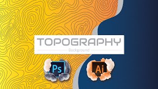 How To Create Topographic Map Patterns Background Tutorials