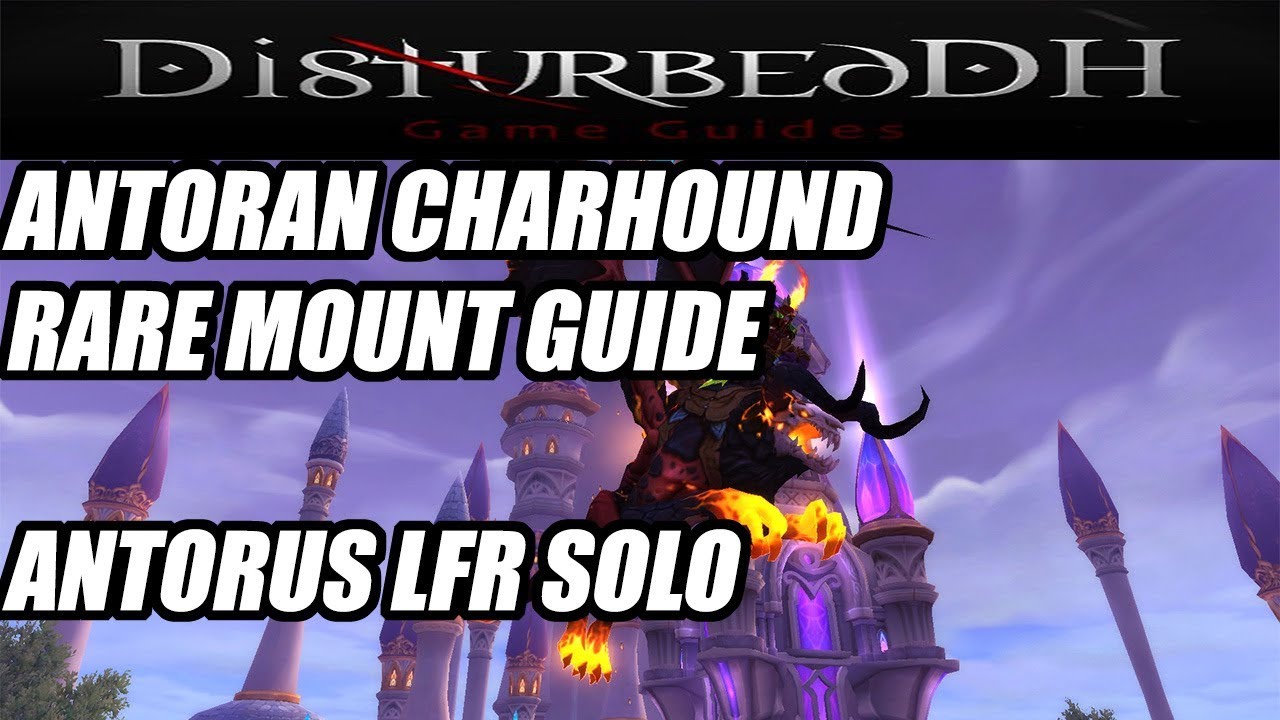 World of Warcraft] How to Get the Maddened Chaosrunner Mount Located in  Mac'Aree - YouTube