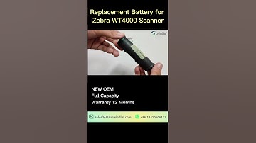 Barcode Scanner Battery Replacement for Symbol WT4000 WT4070 WT4090 WT41N0 3.6V 2200mA