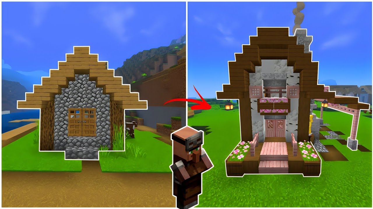 Casas medievais com um toque de - Ideias pro Minecraft