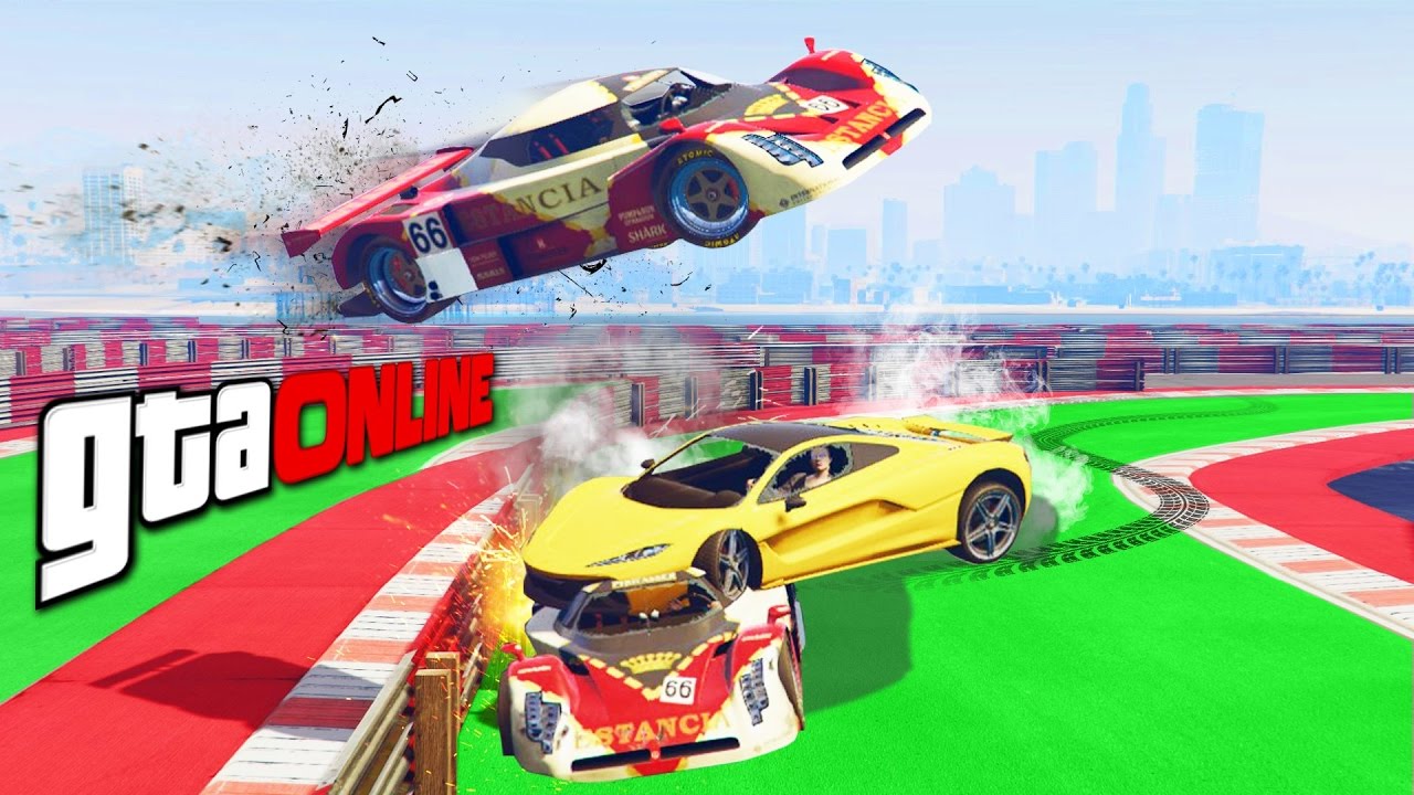 НЕВИДИМАЯ ДОРОГА в GTA 5 ONLINE (Гонки)