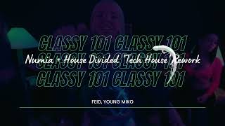 Feid, Young Miko - Classy 101 (Numia + House Divided 'Tech House' Remix) | Visualizer