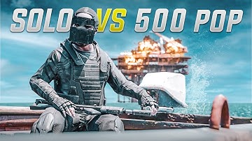 I Survived 24 Hours as a Solo on a 500 Pop Server
